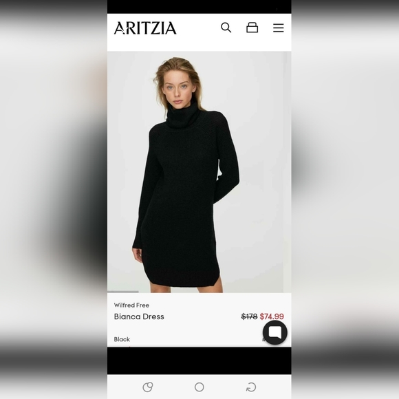 Wilfred Sweaters - Wilfred Free "Bianca" Sweater Dress